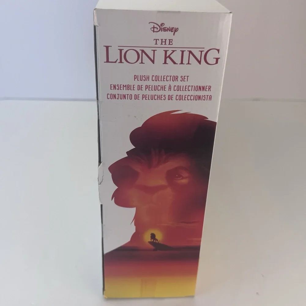 Disney The Lion King Plush Collector Set of 4 Timon Simba Nala Pumba New